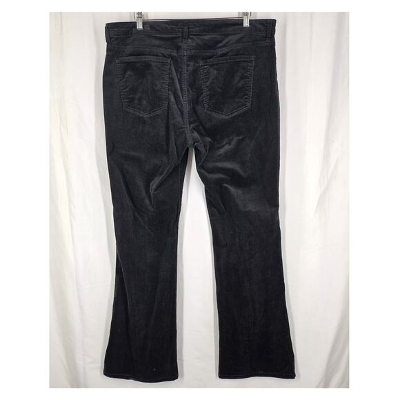 KUT FROM THE KLOTH Women's Black Karen Corduroy Baby Bootcut, Size 18 - Picture 2 of 14